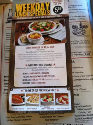 Menu photo 3 Cracker Barrel Old Country Store West Valley, UT Menu photo 3 Cracker Barrel Old Country Store West Valley, UT