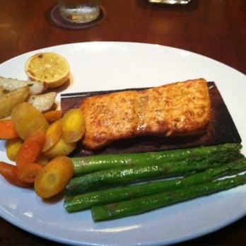 Seasons 52 - Cedar plank salmon - New American Near Me - Phoenix, Arizona Seasons 52 - Cedar plank salmon - New American Near Me - Phoenix, Arizona