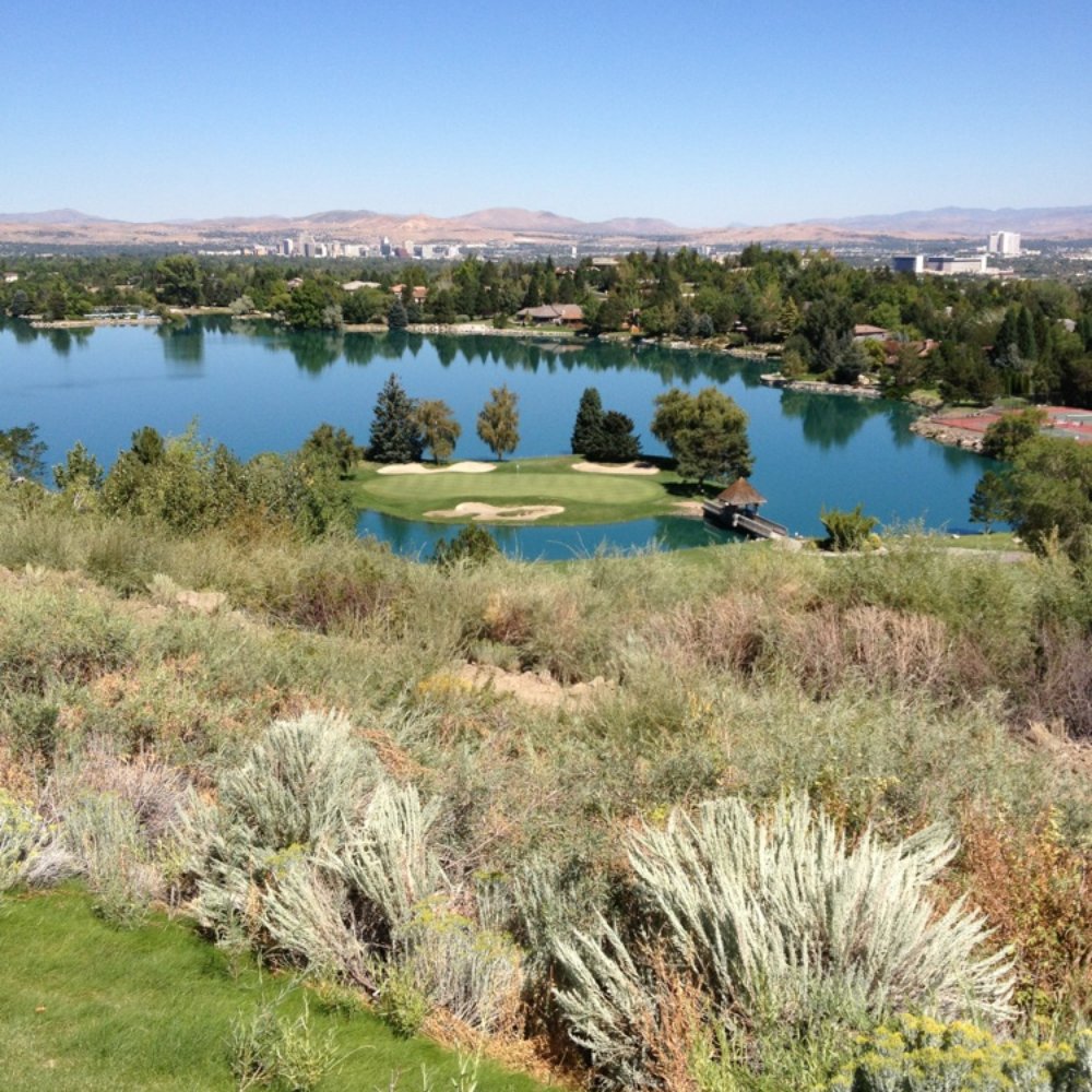 Lakeridge Golf Course - 15 green from the white tees - Golf Near Me - Reno, Nevada Lakeridge Golf Course - 15 green from the white tees - Golf Near Me - Reno, Nevada