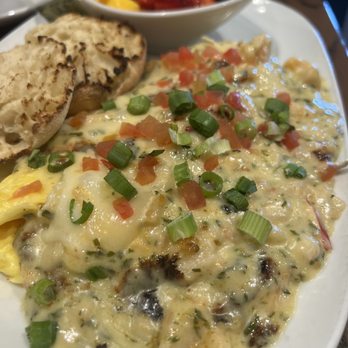 Another Broken Egg Cafe - Lobster & Brie Omelette - American Near Me - Austin, Texas Another Broken Egg Cafe - Lobster & Brie Omelette - American Near Me - Austin, Texas