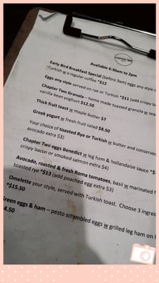 Menu photo 3 Alen's Espresso Brisbane, QLD