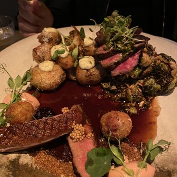 Bruno - Duck, potatoes, steak, croquettes - Seafood Near Me - Richmond, British Columbia Bruno - Duck, potatoes, steak, croquettes - Seafood Near Me - Richmond, British Columbia