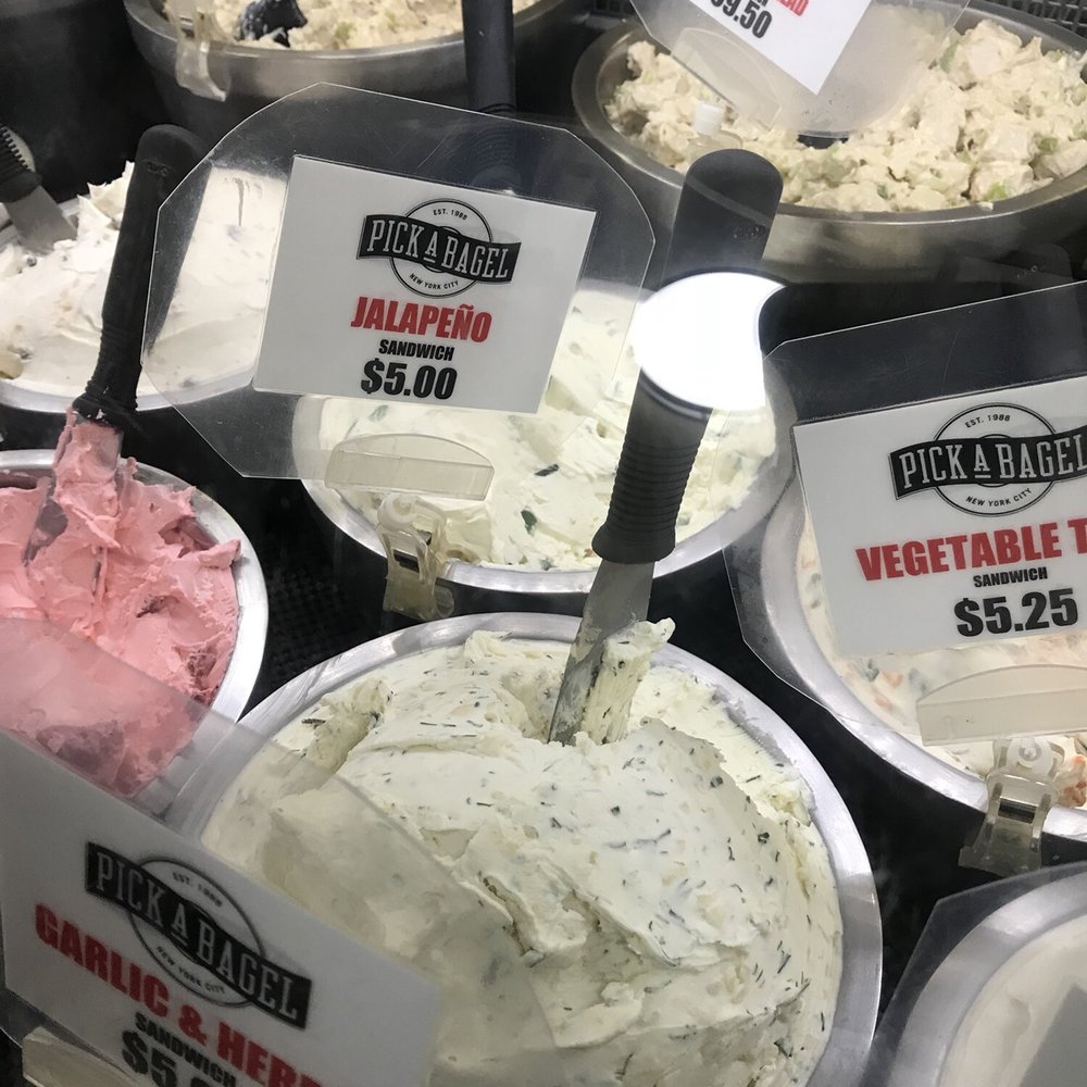 Pick a Bagel - Cream cheeses - Bagels Near Me - New York, New York Pick a Bagel - Cream cheeses - Bagels Near Me - New York, New York