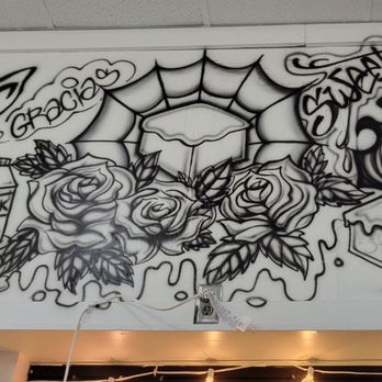 Tres Lecheria - a mural in a restaurant - Bakeries Near Me - Seattle, Washington Tres Lecheria - a mural in a restaurant - Bakeries Near Me - Seattle, Washington