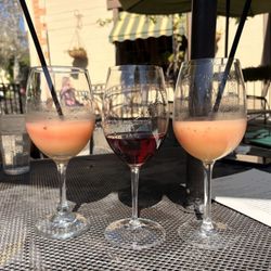 Sangria and wine