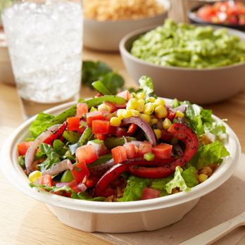 QDOBA Mexican Eats - Salads are made with crisp romaine and can be topped with fresh ingredients like flame-grilled fajita vegetables, freshly-mad... - Mexican Near Me - Goodland, Kansas QDOBA Mexican Eats - Salads are made with crisp romaine and can be topped with fresh ingredients like flame-grilled fajita vegetables, freshly-mad... - Mexican Near Me - Goodland, Kansas