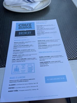 Menu photo 4 Cruz Blanca Brewery Chicago, IL Menu photo 4 Cruz Blanca Brewery Chicago, IL