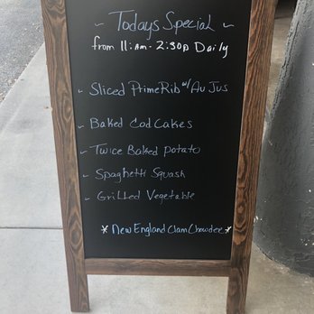 Sidewalk Chef Kitchen - Outside sandwich board - Comfort Food Near Me - Fort Lauderdale, Florida Sidewalk Chef Kitchen - Outside sandwich board - Comfort Food Near Me - Fort Lauderdale, Florida