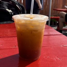 thai iced tea with coconut milk thai iced tea with coconut milk