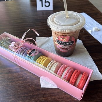 Parisien Bakery - Macarons and Cafe Iced Mocha - Bakeries Near Me - Clovis, California