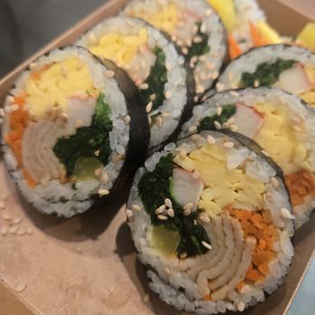 Family Kimbap - Oden gimbob. Lots of fillings - Korean Near Me - Buena Park, California Family Kimbap - Oden gimbob. Lots of fillings - Korean Near Me - Buena Park, California
