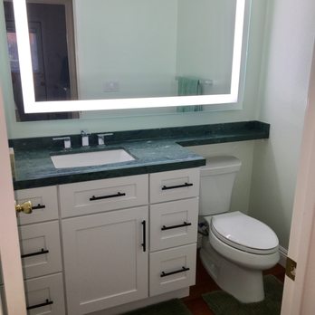 Quality First Builders Inc. - Half Bathroom After - General Contractors Near Me - Sherman Oaks,, California