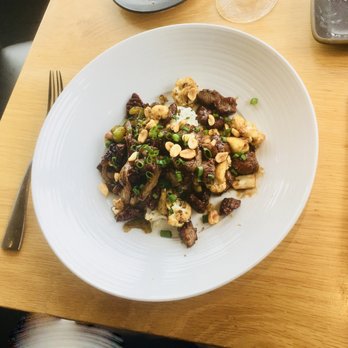 Elements - Special of the day - Beef Tenderloin in Hoisin and 5spice with Sticky Rice, Peanuts & Cauliflower - New American Near Me - Paradise Valley, Arizona