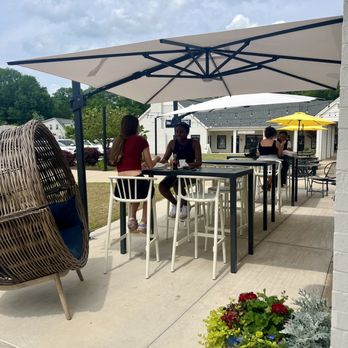Parlor Doughnuts - Outdoor Seating Area - Donuts Near Me - Greenville, South Carolina