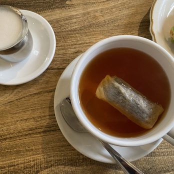 Mill Valley Depot Cafe And Bookstore - English breakfast tea with almond milk - Cafes Near Me - Mill Valley, California Mill Valley Depot Cafe And Bookstore - English breakfast tea with almond milk - Cafes Near Me - Mill Valley, California