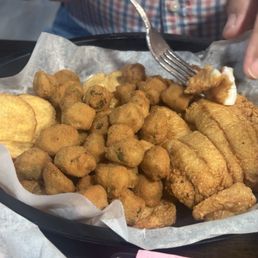 Seafood basket Seafood basket