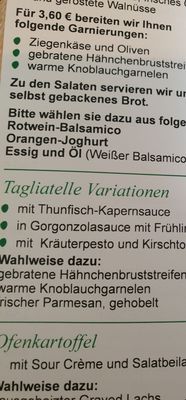 Menu photo 2 Marlistro Museumscafé Lübeck, SH