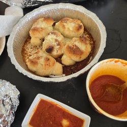 Dicola's Pizza - Garlicky Knots with cheese