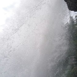 Steinsdalsfossen - Behind the falls