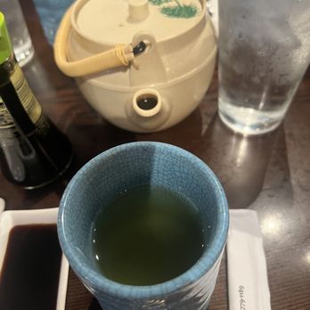 Shogun Sushi And Hibachi - Hot green tea, I prefer black.... But green is fine. - Japanese Near Me - Onalaska, Wisconsin Shogun Sushi And Hibachi - Hot green tea, I prefer black.... But green is fine. - Japanese Near Me - Onalaska, Wisconsin