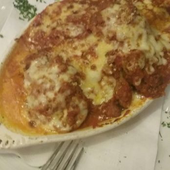 Frugatti's - Meatball lasagna lacked cheesy flavor and filling - Italian Near Me - Bakersfield, California