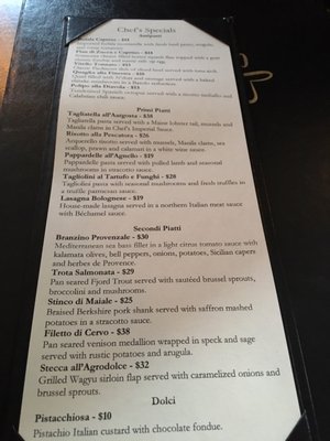 Menu photo 6 Nando Milano Trattoria Champaign, IL