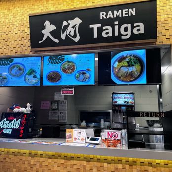 Taiga Ramen - Front view of Taiga Ramen stall - Ramen Near Me - Honolulu, Hawaii Taiga Ramen - Front view of Taiga Ramen stall - Ramen Near Me - Honolulu, Hawaii