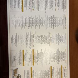 Gold Star Family Restaurant - Menu