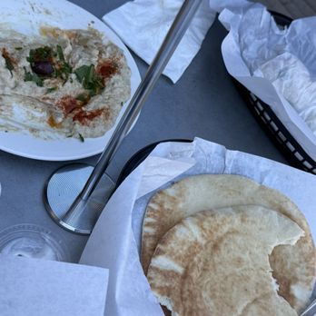Garlic Crush - With a side of Pita Bread - Lebanese Near Me - Redmond, Washington