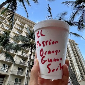Henry's Place - Passion Orange Guava Sorbet by the beach - Ice Cream & Frozen Yogurt Near Me - Honolulu, Hawaii Henry's Place - Passion Orange Guava Sorbet by the beach - Ice Cream & Frozen Yogurt Near Me - Honolulu, Hawaii