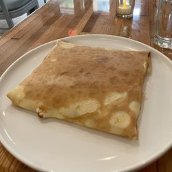 La Creparis - Savory dinner crepe, hiding the deliciousness within.