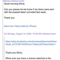 Miracle Hill Ministries - My email correspondence