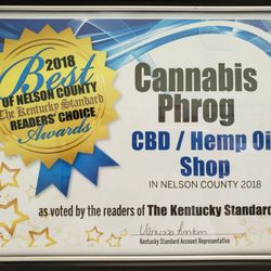 Cannabis Phrog - Voted best Hemp CBD shop in Nelson County 2017-2024