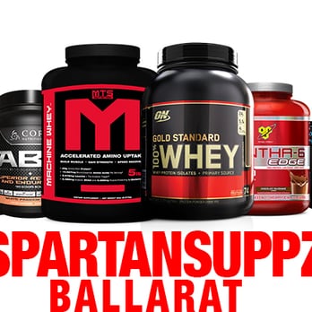 Spartan - A selection of the huge range of supplements available at Spartansuppz Ballarat - Gyms Near Me - Ballarat, VIC