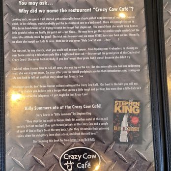 Crazy Cow Cafe - American Near Me - Beaver, Utah Crazy Cow Cafe - American Near Me - Beaver, Utah