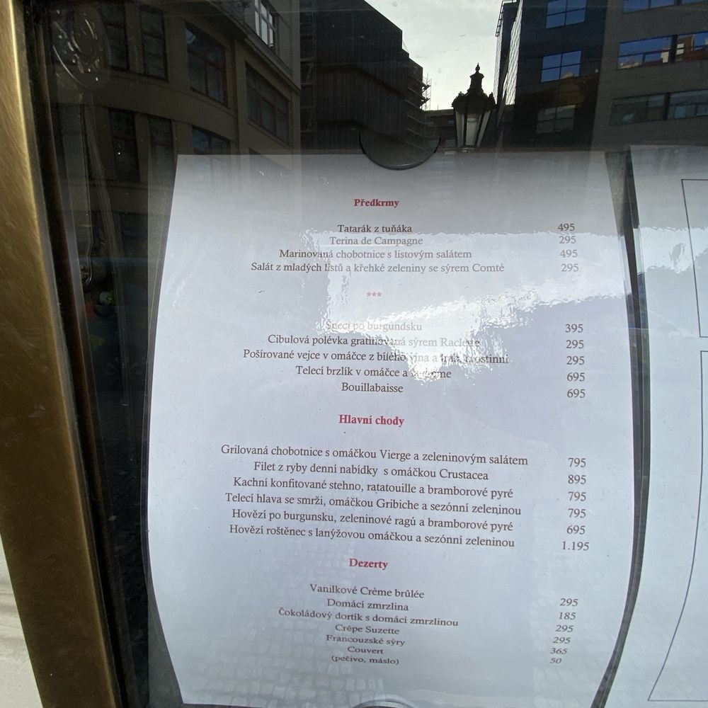 Pot Au Feu - Menu 2025 - French Near Me - Prague, Puerto Rico