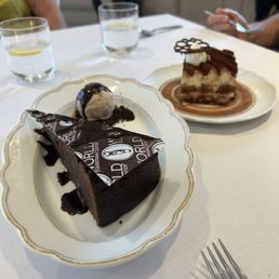 Chocolate Torta and Tiramisu Chocolate Torta and Tiramisu