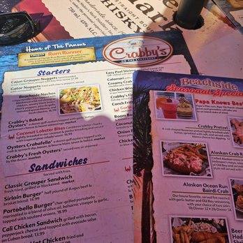 Crabby's On The Lakefront - Crabby's On the Lakefront Menu (St. Cloud, FL) - Seafood Near Me - Saint Cloud, Florida