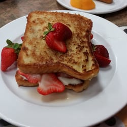 Tutti Frutti - Strawberry sandwich-tasted like two french toast with strawberries inside,very good