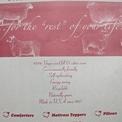 St Peter Woolen Mill - Helpful insert with the comforter