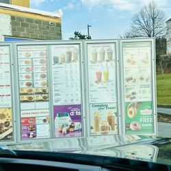 Krispy Kreme - Drive-thru menu