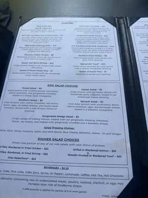 Menu photo 1 Sassafras Southern Bistro Greenville, SC Menu photo 1 Sassafras Southern Bistro Greenville, SC