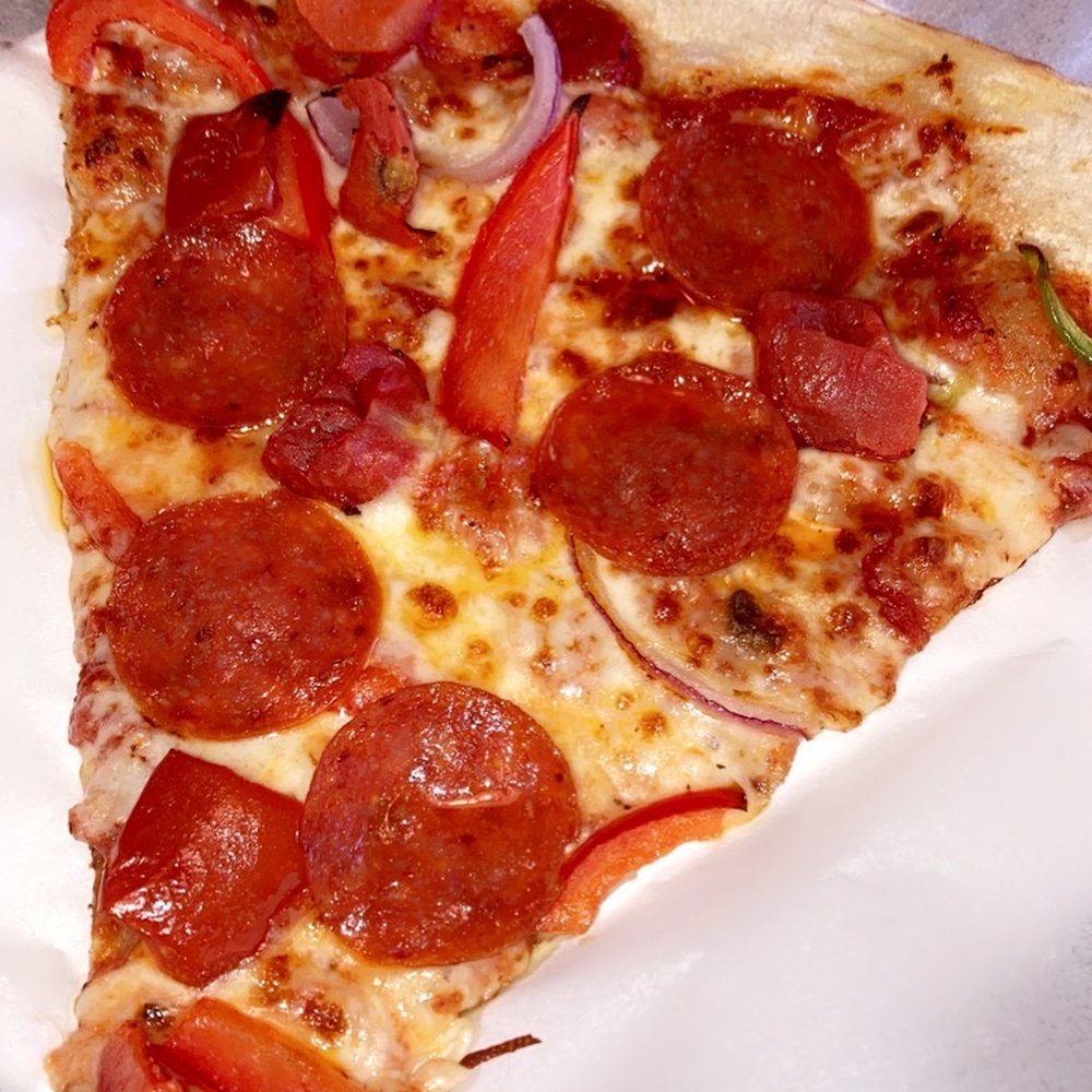 Pepperoni and red pepper Pepperoni and red pepper