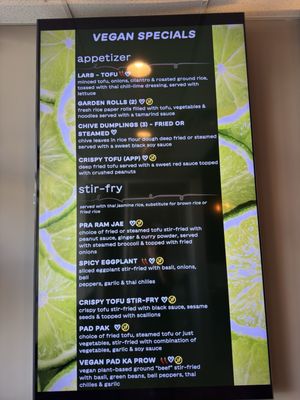 Menu photo 2 Manow Thai Clarksville, MD