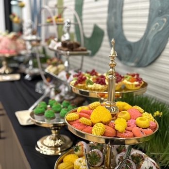 DCLA Catering - Dessert display- close up - Caterers Near Me