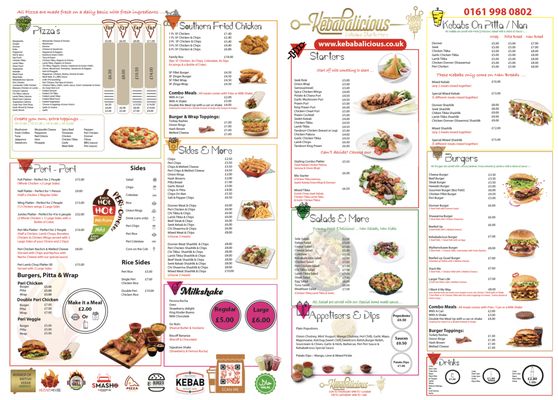 Menu photo 2 Kebabalicious Wythenshawe, XGM Menu photo 2 Kebabalicious Wythenshawe, XGM