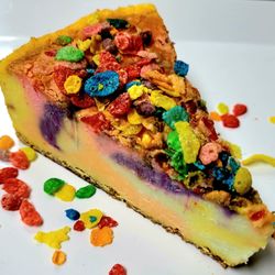 Kitty’s Cheesecakes & More - Fruity Pebbles Cheesecake