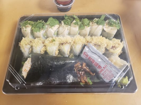Gorilla Eats Sushi by null