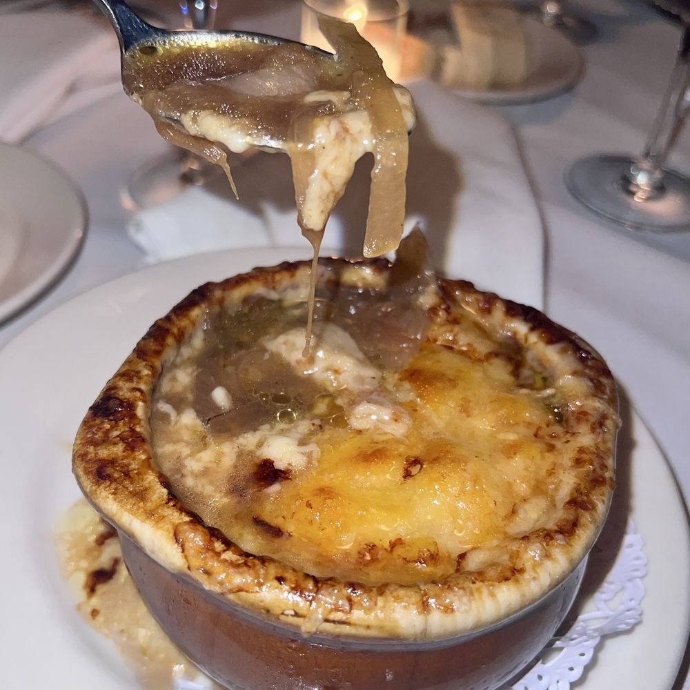 Chez Josephine - French Onion Soup - French Near Me - New York, New York