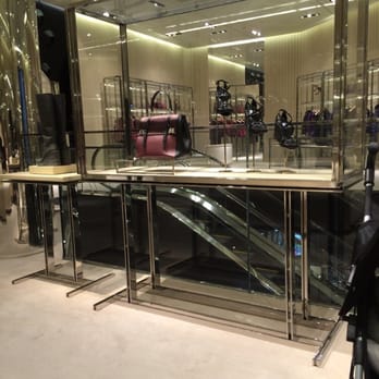 Prada - Interior w/ an escalator to the lower level. - Women's Clothing Near Me - Las Vegas, Nevada Prada - Interior w/ an escalator to the lower level. - Women's Clothing Near Me - Las Vegas, Nevada